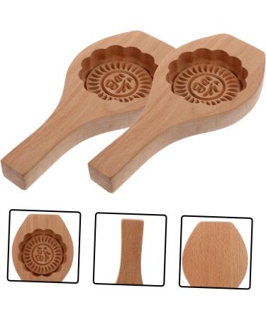 2pcs Supplies Mooncake Molds Pie Color Autumn Making Handmade Pastry for Pattern Bakery DIY Home Chinese Kitchen Chocolate Cooking Shape Lovely Bean Moon-Cake Pumpkin (Color : Wood Color Size : 22X 22X10.5CM Wood Color - Buy Online on SooperMarket.com