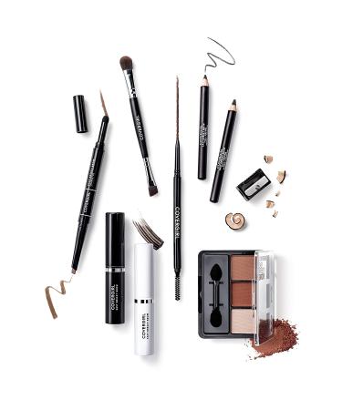 COVERGIRL Easy Breezy Brow Fill + Define Pencils 2-count Rich Brown Eye & Eyebrow Pencil Set with Sharpener - Blendable for Defined Brows - Buy Online on SooperMarket.com