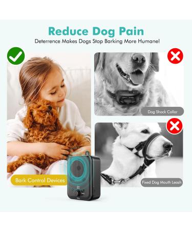 SUUWEE 33 FT Ultrasonic Dog Bark Deterrent | Waterproof 3 Modes | Humane & Safe Control Training Tool for Most Dogs - Buy Online on SooperMarket.com