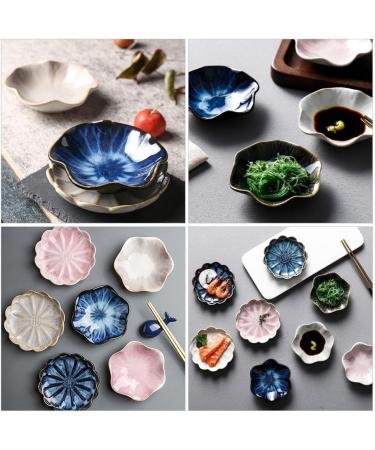 Alipis 2pcs Bowl Vinegar Snack Dip Soup Chili Side BBQ Kitchen Bowls Shaped Dipping Ceramics Container As Shown 11x5.5cm - Buy Online on SooperMarket.com