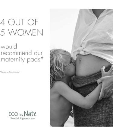 Naty Maternity Pads Extra | 10 Eco-Friendly & Ultra-Absorbent Pads - Buy Online on SooperMarket.com