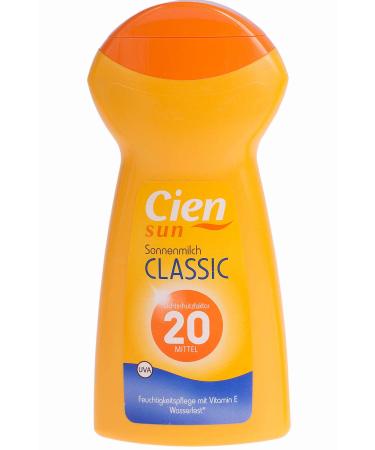 Cien Sun Classic Sun Milk SPF 20 - Quality Made in Germany 250ml