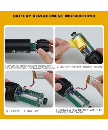 DoxiGlobal Mini Tracer Unit - Colorful Spitfire Lighter V BBS Glow, Airsoft Gun Pistol Light Tactical, 14mm CCW Thread - Buy Online on SooperMarket.com
