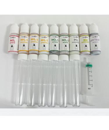 AquaCare 6 in 1 Master Test Kit for Freshwater Aquariums - Tests for Ammonia, Nitrite, Nitrate, pH, Phosphate, and KH - Buy Online on SooperMarket.com