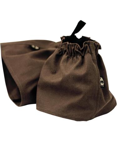 KAKADU Oilskin Shoe Protection Overshoes - Black & Brown | Insect & Dirt Resistant One Size - Buy Online on SooperMarket.com