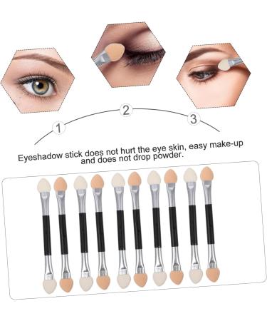 Angoily 60 Pcs Latex Eye Shadow Stick Double Sided Cosmetic H3210 7.5cmx3pcs Assorted Colorx3pcs - Buy Online on SooperMarket.com