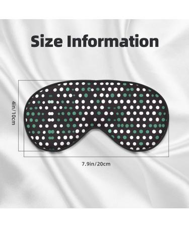 Shop Cute Polka Dot Soft Sleep Eye Mask - Breathable Eye Patch for Travel & Relaxation | International Shipping Available - Buy Online on SooperMarket.com
