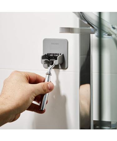 Tooletries Mason Razor Holder - Secure Silicone Toiletry Organizer - Grey - Buy Online on SooperMarket.com