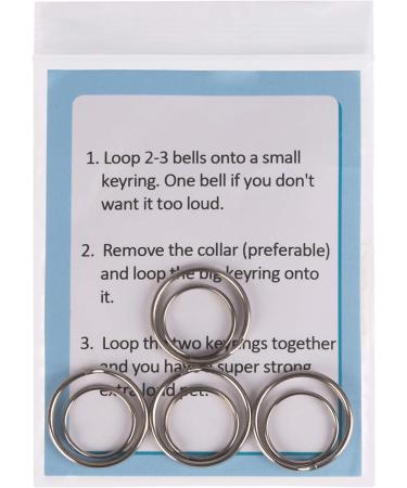 12 Pack Muzitao Pet Bells - Strongest & Loudest Collar Bells for Cats - Buy Online on SooperMarket.com