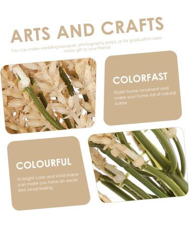 Alipis 4 Pcs Simulated Ears of Wheat Thanksgiving Wheat Decoration Fake Wheat Stalks Decorative Wheat Stalks Bouquet Decor Trigo Artificial Dried Plastic Reward Christmas - Buy Online on SooperMarket.com