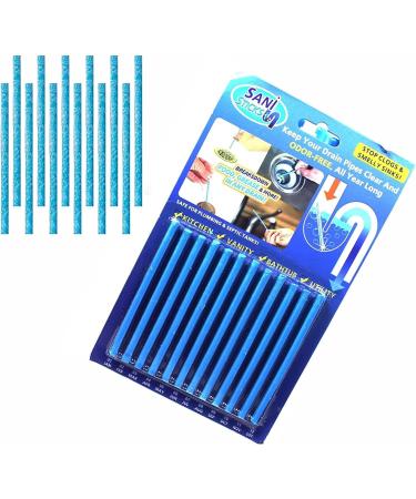24 Pcs Drain Cleaner Sticks Sink Deodorizer - Clear Pipes, Eliminate Odors - As Seen On TV - Buy Online on SooperMarket.com