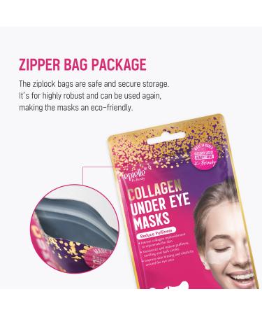 Epielle Collagen Under Eye Mask (60 Sheets) - Dark Circles and Puffiness Reduction for Mother's Day and Teacher Appreciation Gifts - Buy Online on SooperMarket.com