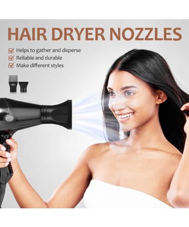 Baluue 2 Pcs Hair Dryer Nozzle Blow Dryer Comb Attachment Universal Hairdryer Diffuser Flat Hair Dryer Attachment Hair Dryer Attachment Narrow Accessory for Hairdryer Hair Dryer Diffuser - Buy Online on SooperMarket.com