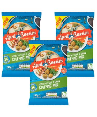 Stuffing Mix Bundle With Aunt Bessie's Stuffing Mix 240g (3 Pack)