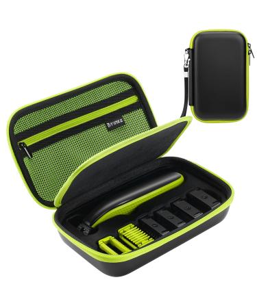 Yinke Case for Philips One Blade QP2520 QP2530 QP2620 QP2630 Shaver EVA Portable Trimmer Shaver Protection Travel Organizer Carrying Bag for OneBlade Black Case*B