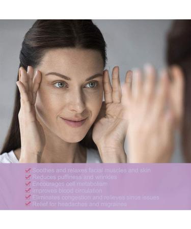 Jade Eye Mask - Natural Quartz Crystal Cooling Eye Mask for Fatigue Relief | Amethyst & Type 1 | YICHENGYIN - Buy Online on SooperMarket.com