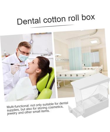 BCOATH Cotton Swabs Box - Durable Cotton Holder and Container for Oral Care Supplies - International Shipping Available - Buy Online on SooperMarket.com