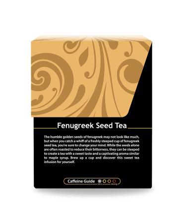 Buddha Teas Organic Fenugreek Seed Tea - USDA Organic, OU Kosher, 18 Bleach-Free Bags - Buy Online on SooperMarket.com