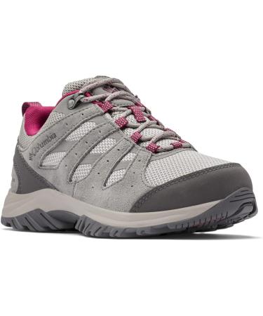 Columbia Redmond III WP Women's Waterproof Hiking Shoes - EU Size 38 - Ti Titanium & Red Onion - Buy Online on SooperMarket.com