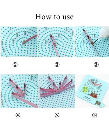 1860-Piece Quilling Kit with Tools and Paper Strips - DIY Quilling Pen, Slotted Tool, Electric Pen, Template Board, Grid Guide, Scissors - Buy Online on SooperMarket.com