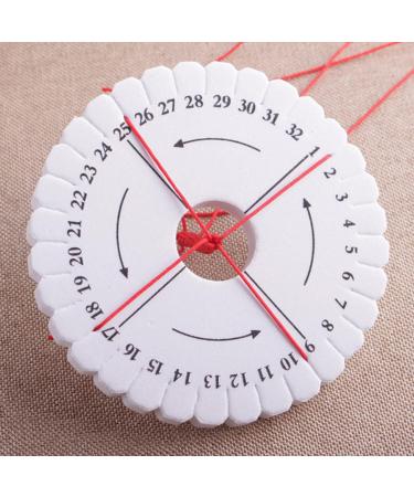 24pcs Beaded Accessories Foam DIY Kumihimo Eva Round Knitting Plates Set - Buy Online on SooperMarket.com
