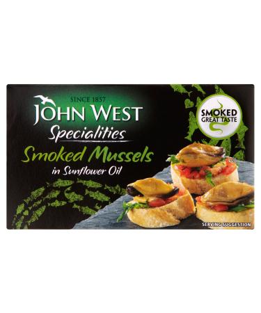 John West Smoked Mussels in Oil