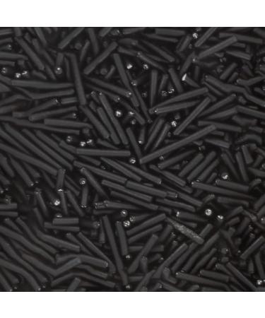 Culpitt Select Sprinkles | Black Sugar Strands Cake Sprinkle Decorations For Cakes Cupcakes Cookies Ice Cream and Desserts | 500g Strands Black - Buy Online on SooperMarket.com