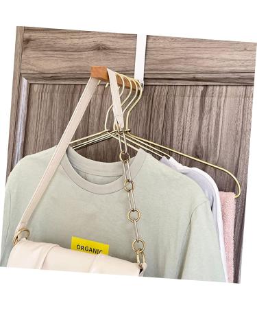 KOMBIUDA Door Hook Multi-Function Clothes Hook Over Door Towel Hook Towel Hangers Wall Coat Hanger Black Iron 17.5X16CM Black - Buy Online on SooperMarket.com