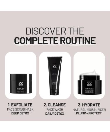ZOUSZ Black Oud Mens Face Moisturiser Hydrating Daily Mens Face Cream Natural Facial Moisturiser for Men Ultimate Mens Skin Care Solution Perfect Men's Face Cream Gift for Him 50mL - Buy Online on SooperMarket.com
