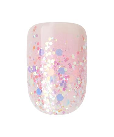Buy KISS imPRESS Halloween Press-On Manicure - Chip Proof Smudge Proof Waterproof Pink Nails with PureFit Technology | Short Square Shape Prep Pad & Accessories - Buy Online on SooperMarket.com