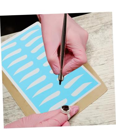 Angoily 8 Pairs Tool Eyebrow Shaping Stencils Eyebrow Practice Skin Card Eyebrow Trimming - Buy Online on SooperMarket.com