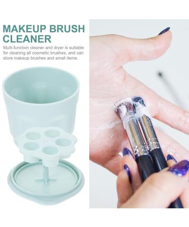 Beavorty Makeup Brush Drying Stand & Cleaning Set | Space-Saving Holder & Cleaner Mat for Brushes & Sponges | Ultimate Makeup Storage Solution - Buy Online on SooperMarket.com