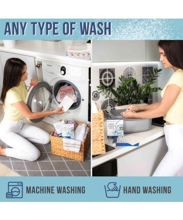 Eco-Friendly Laundry Detergent Sheets - 50 Strips | Plastic-Free Fresh Scent Travel Soap - Buy Online on SooperMarket.com