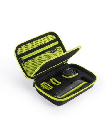 YINKE Case for Philip One Blade OneBlade QP2520 QP2530 QP2630 QP2620 Trimmer Shaver and Adjustable Guards Home Storage and Portable Travel Cover Gifts(Includes Case only)