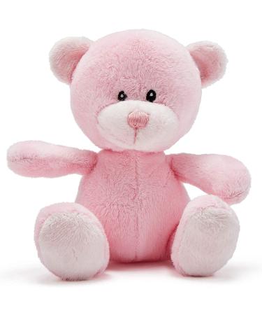 Small Pink Teddy Bear Soft Toy Baby Gift Christening Teddy Happy Birthday Teddy Bear Small Teddy Bears for Gift Pink - Teddy Bear for Newborn Baby Pink Teddy Bear for Baby Girl - 15cm(6")