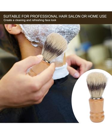 Buy Salon Shaving Brush | Dense Hair & Skin-Friendly Wooden Handle for Men | Ideal for Home Use - International Shipping Available - Buy Online on SooperMarket.com