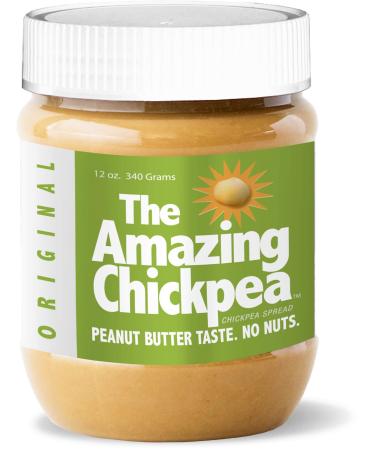 Chickpea Butter Spread - Traditional (12 Oz) 12 Ounce (Pack of 1)