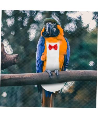 Buy PopetPop Flying Bird Diapers - Stylish Sittich-Outfit Bowknots for Parrots & Pigeons | High-Quality Cotton Bird Clothing 22x12cm - Buy Online on SooperMarket.com