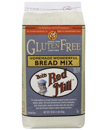 Bob's Red Mill Gluten Free Homemade Wonderful Bread Mix, 16-ounce