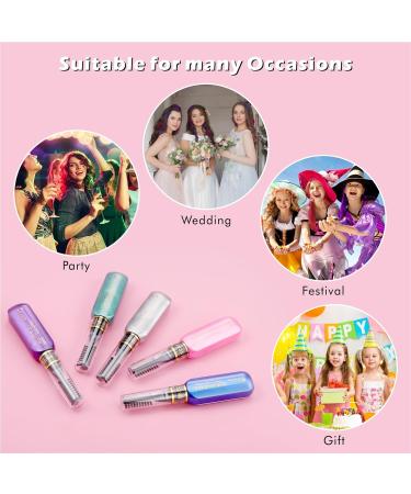 5PCS Temporary Bright Hair Chalk Dye Set - Washable Hair Colour for Kids, Men, and Women. Perfect for Halloween, Birthdays, and DIY Hair Makeup - Buy Online on SooperMarket.com
