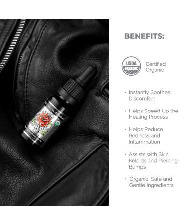 Alteya Organics Piercing Aftercare - USDA Certified Organic - 15ml - Buy Online on SooperMarket.com