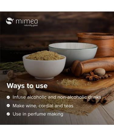 Mimea Elderflowers Dried | 1kg | Quality Ingredients | Great for Gin Distilling | Natural | No Additives | Floral Taste - Buy Online on SooperMarket.com