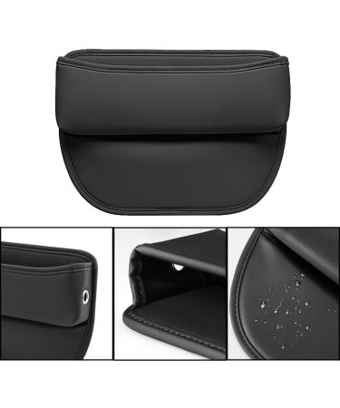 Black Car Seat Organizer Bag - Front Seat Console Pocket for Cell Phone and Keys - Buy Online on SooperMarket.com