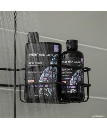 Every Man Jack Black Panther Bath and Body Gift Set for Men | Body Wash Shampoo & Deodorant | Clean Ingredients - Buy Online on SooperMarket.com