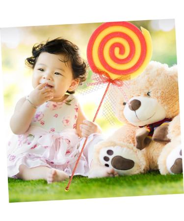CHILDWEET 2pcs Lollipop Model Giant Fake Lollipops Christmas Lollipop Decorations Large Lollipop Ornaments Faux Lollipop Decor Birthday Lollipops Big Lollipop Prop Toy Studio Photo Plastic - Buy Online on SooperMarket.com