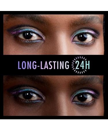 BEPHOLAN Purple Metallic Eyeliner Pencil | Long-Lasting 24h Waterproof Eyeliner Pen | Blue Purple Shifting Colors Glitter | Colored Eyeliner for All-Day Wear - Buy Online on SooperMarket.com