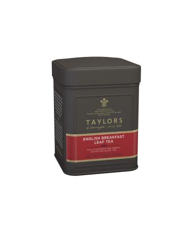 Taylors of Harrogate English Breakfast Loose Leaf, 4.41 Ounce Tin (Pack of 6) Tin English Breakfast 4.41 Ounce (Pack of 6)