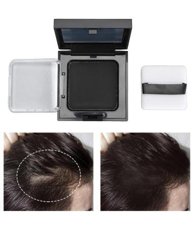 Hairline Powder Hairline Shadow Pressed Powder Instantly Conceals Alopecia White Hair Root Cover Temporary Hair Shading Powder for Thinning Bald Spots Windproof Sweatproof 12g Black - Buy Online on SooperMarket.com