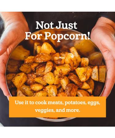 Franklin's Gourmet Popcorn Butter Flavored Coconut Oil - 14 oz Tub - Healthy & Delicious Movie Theater Taste - Gluten-Free, Vegan - Made in USA - Buy Online on SooperMarket.com