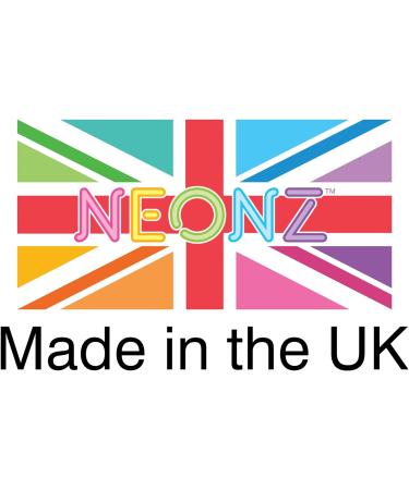 Squires Kitchen NEONZ Neon Effect Food Colouring Paste Rainbow Colours 7 Set Perfect for Buttercream Sugarpaste Modelling Pastes Fondant Royal Icing Cake Mixes and more! Rainbow 7 Set - Buy Online on SooperMarket.com
